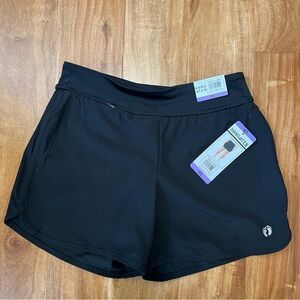 Hang Ten Black Athletic Shorts Lightweight Performance Design